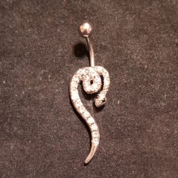 8 PC Set of Belly Button Rings - Picture 2 of 10